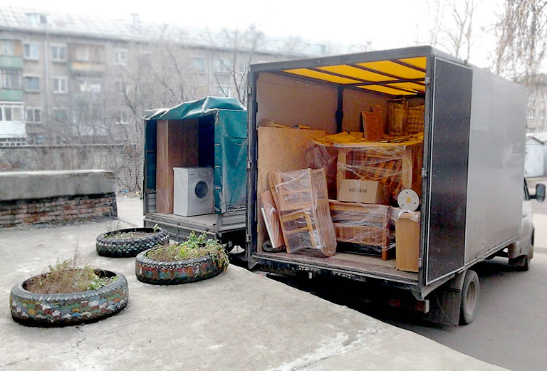 Доставка мебели, бытовой техники, коробок на газели догрузом из Тулы в Ростов-на-Дону