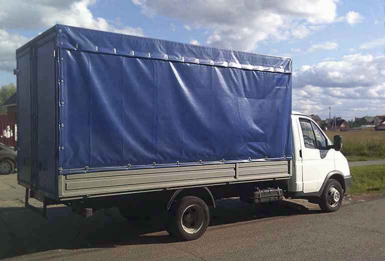 Машина для перевозки линолеума из Щекина в Пермь