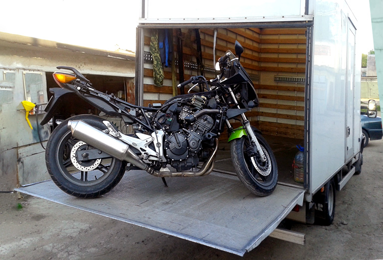 Перевозка мотоцикла honda cbr600rr из Тулы в Шевелкино-4