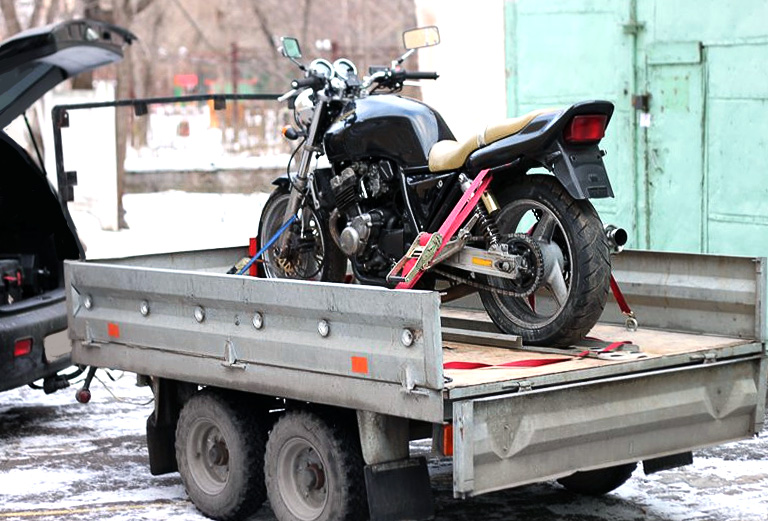 Перевозка мотоцикла цена из Тулы в Новосибирск