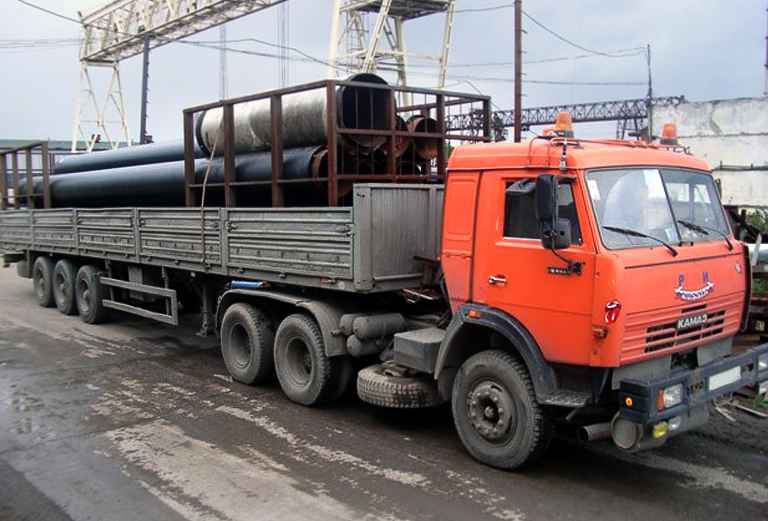 Перевозка камаз бортовой для ТРУБ из Новосибирска в Уфу
